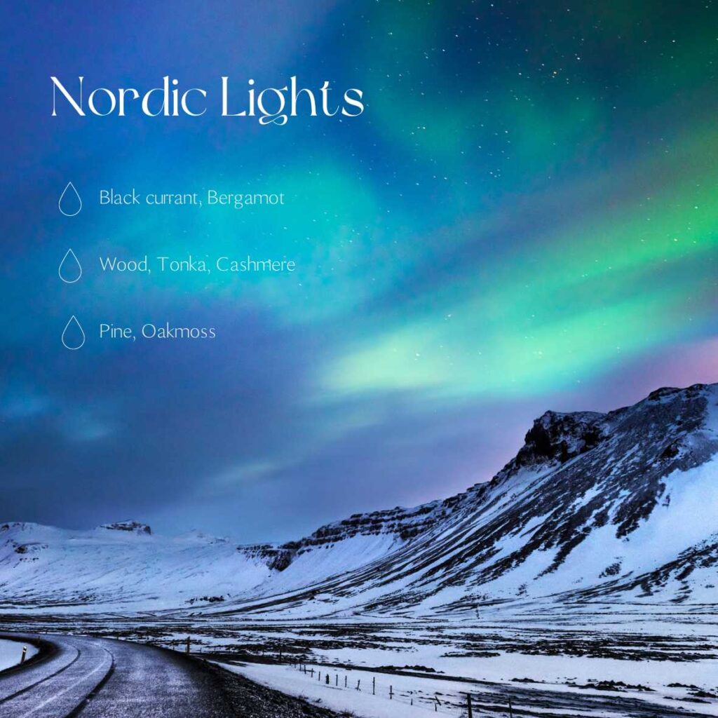 Aroma van fris bos bij Nordic Lights