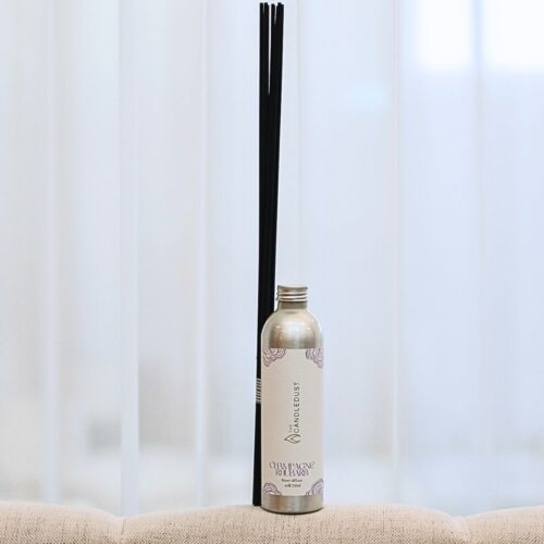 Champagne Rabarber riet diffuser