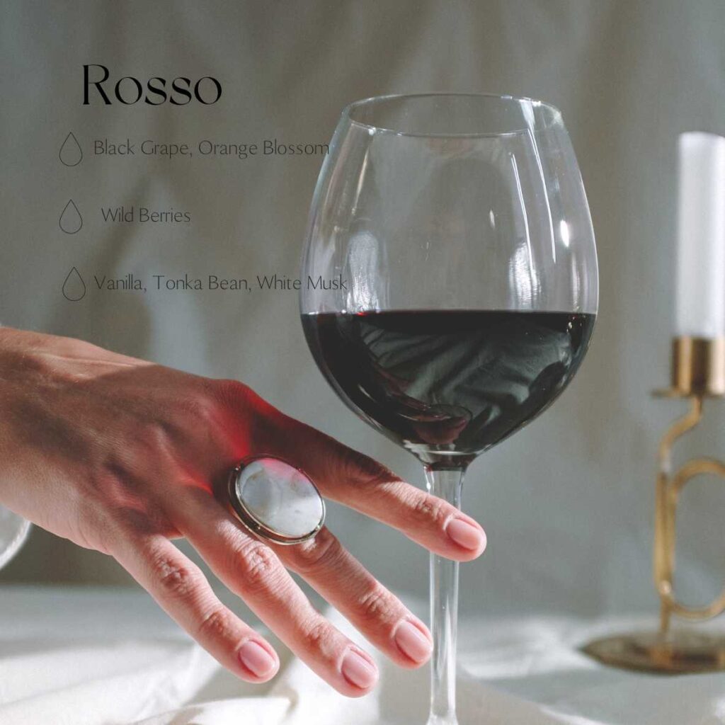 Rosso: combinatie van rode bessen en warme vanille